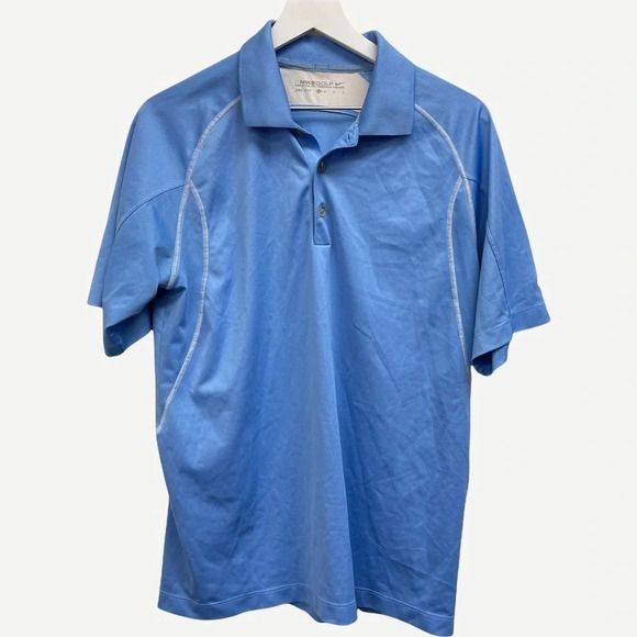 NIKE Golf Dri-Fit Men's Blue Polo Shirt M‎ - Picture 1 of 4
